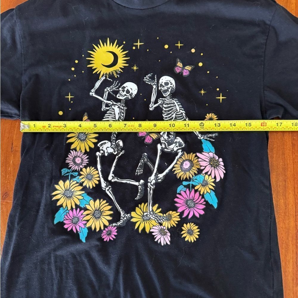 Social Scene Dancing Skeletons Euc Sz Xs View 4